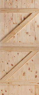 Pine Door 813 × 2032 mm (PNKYD2115 (BACK)) – Swartland Kayo