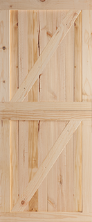 Pine Door 813 × 2032 mm (PNKYD2118Z (BACK)) – Swartland Kayo