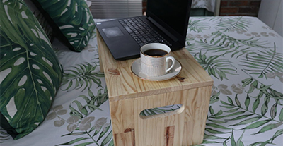 How to build a laptop tray or stand