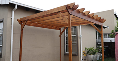 How to build a pergola