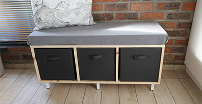 How to build a storage bench