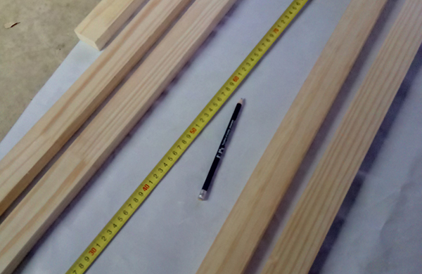 Measure the wall space