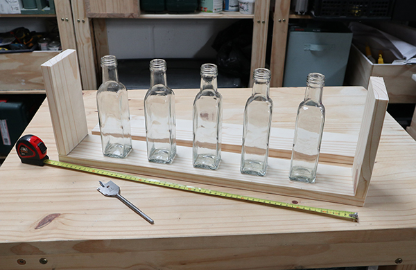Mark out drill guide lines