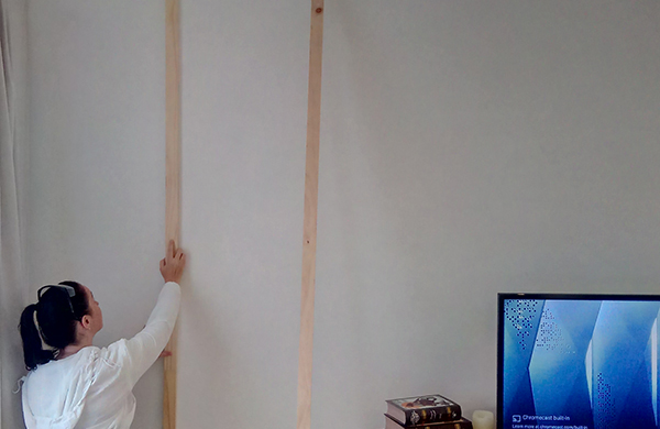 Assemble and secure wall frame