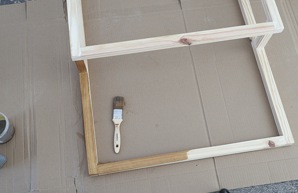 Stain, paint and seal.