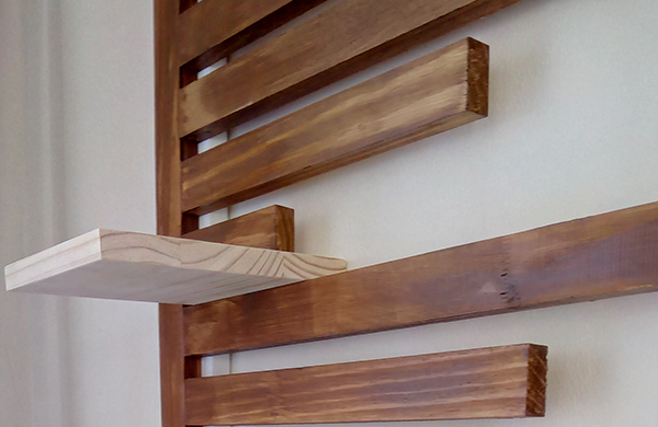 Add shelving (optional)
